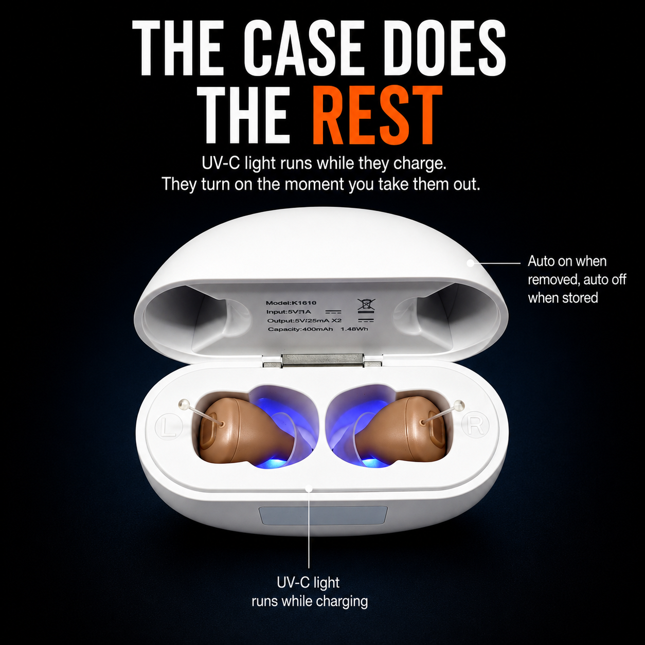 Lunex Max Bluetooth Hearing Aids